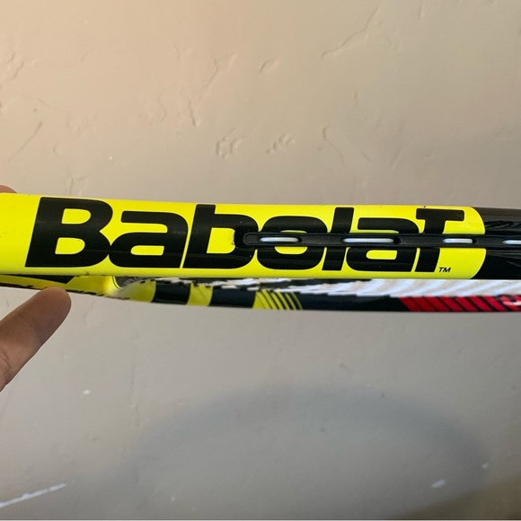 Babolat Pulsion 105 Tennis Racket Yellow Black Racquet 102.3 sq in Head-size - Picture 3 of 8